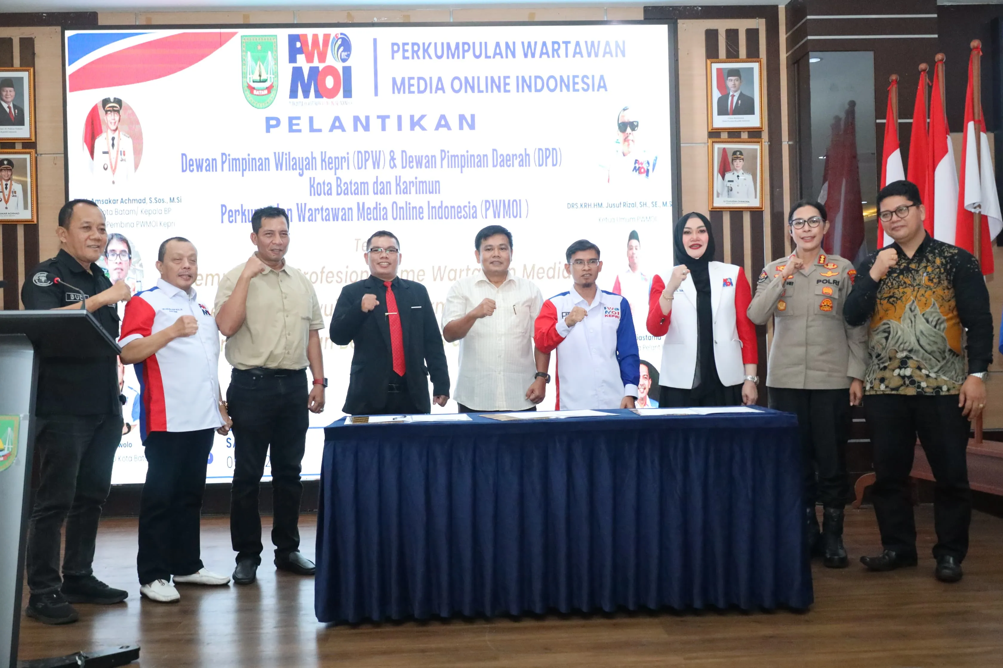Pertemuan Kemitraan Strategis Advokat Charles Pakpahan di Batam