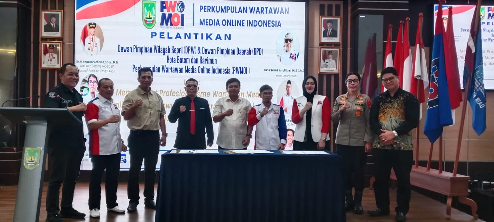 Penandatanganan MOU Equitas Pakpahan Chambers & PWMOI